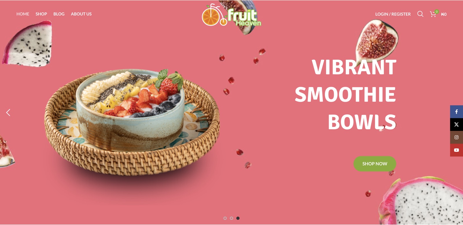 Noy's Fruit Heaven — brand website